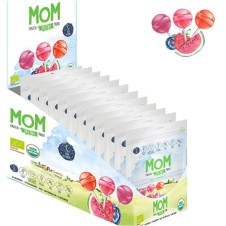 MOM Meyve Aromalı Organik Lolipop 12'li Paket