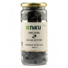 Organik Siyah Zeytin Güneşte Kurutma 310GR