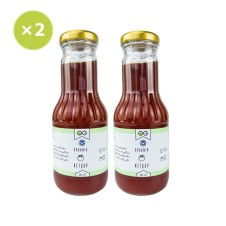 2 ADET ORGANİK SERTİFİKALI KETÇAP 280 G