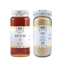 Servi Kozalak Şurubu 280 Gr - İğde Çekirdeği Unu 80 Gr 2'li Set