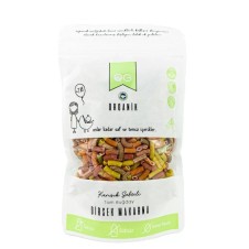Organik Karışık Sebzeli Tam Buğday Dirsek Makarna  200GR