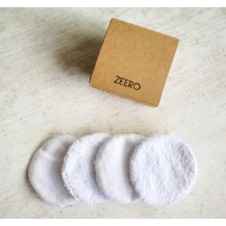 Makyaj Temizleme Pedi Yıkanabilir - %100 Pamuk - 4'lü