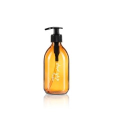 Amber Cam Bulaşık Deterjanı & Sıvı Sabun Şişesi 300ml