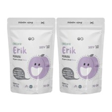 2'li ORGANİK ERİK KURUSU 70g