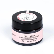 Gül/Rose Nemlendirici Yüz Kremi (Gül - -Ylang ylang - Itır) 50ml