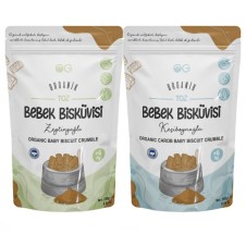 ORGANİK KEÇİBOYNUZLU VE ZEYTİNYAĞLI BİSKÜVİ TOZU SETİ
