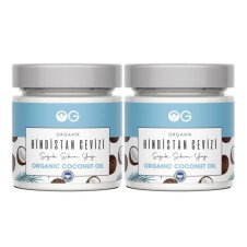 2'li ORGANİK HİNDİSTAN CEVİZİ YAĞI 170 G