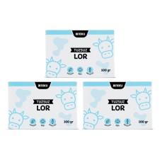 NİKU Tuzsuz Lor Peyniri 3'Lü