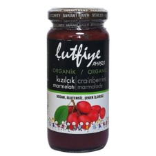 Organik Lütfiye Amasra Kızılcık Marmelatı 280 Gr
