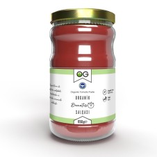Organik Tuzsuz Domates Salçası 650GR