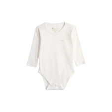Ekru Bebek Body Uzun Kol 0-3M