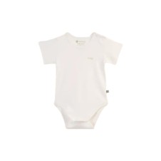 Ekru Bebek Body Kısa Kol 6-9M