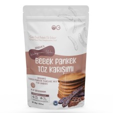 Organik Keçiboynuzu Unlu Bebek Pankek Toz Karışımı 300 Gr