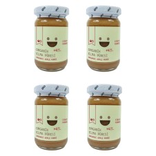 4'lü Organik Elma Püresi 100 Gr +4 Ay