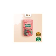 Organik Vegan Çilekli Mini Küpler 30 Gr