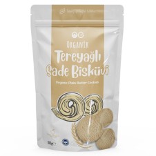 Organik Tereyağlı Sade Bisküvi 100GR