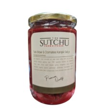 Güneşte Kurutma Tatlı Biber ve Domates Karışık Biber Salçası 500 Gr