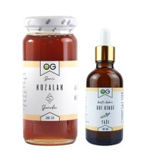 Servi Kozalak Şurubu-Udi Hindi Yağı 2'li SET