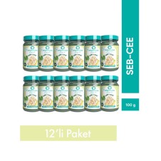 12'li Organik Ek Gıda Seb-Cee 100 G (Meyve-Sebze Püresi)