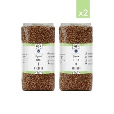 2’li Organik Pilavlık Siyez Bulguru 800 Gr