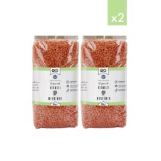 2’li Organik Kırmızı Mercimek 900 Gr