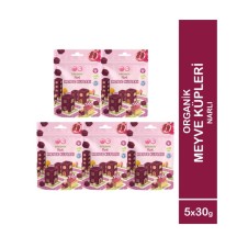 OG 5'li Organik Narlı Meyve Küpleri (5 x 30 Gr)