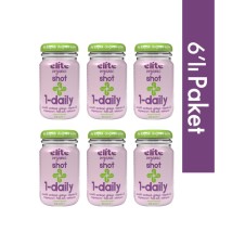 6'lı Elite Organic 1-Daily Shot 60 Ml