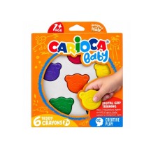 Carioca Teddy Bebek Crayons 6'lı 42 Yaş